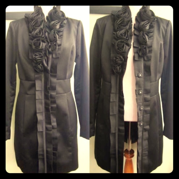 White House Black Market Jackets & Blazers - white house black market trench coat